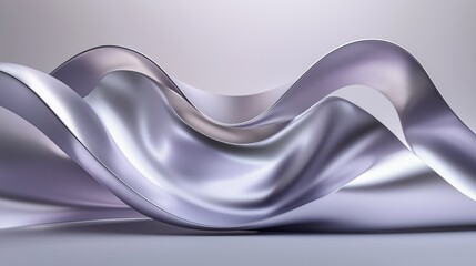 Fototapeta premium Purple silk satin fabric abstract background.AI Generative.