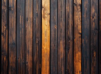 Dark brown vertical wood planks texture.