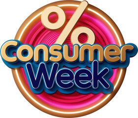 Selo 3d Consumer Week