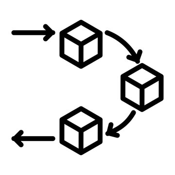 Fifo vector icon illustration concept
