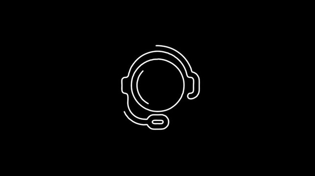 Flat Lineal Animated Icon Set | Communication, Messaging & Customer Support
