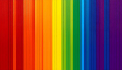 Obraz premium A Vibrant Spectrum Of Colors, A Joyful Explosion Of Hues Celebrating Diversity And Unity With A Smooth, Vertical Stripe Pattern