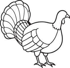 isolated goose duck turkey Vector,goose duck turkey Silhouette,goose duck turkey icon set, goose duck turkey symbol 