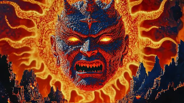 Legend reveals the devilish predatory sun that tormented ancient civilizations in their darkest days