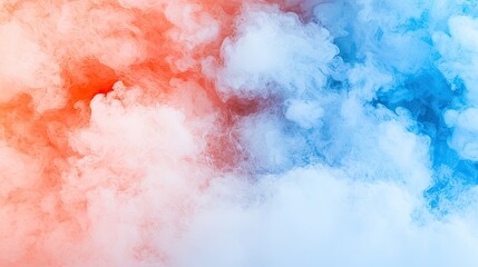Obraz premium Abstract colorful smoke swirls, background texture, design element (1)