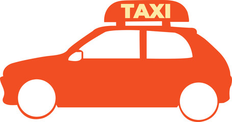 Icon and element Taxi delivery , logistic of commercial, business, driver, transpor public, moving