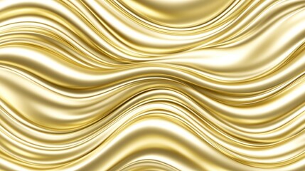 Abstract gold wavy lines background, elegant design, digital art, possible use for website header