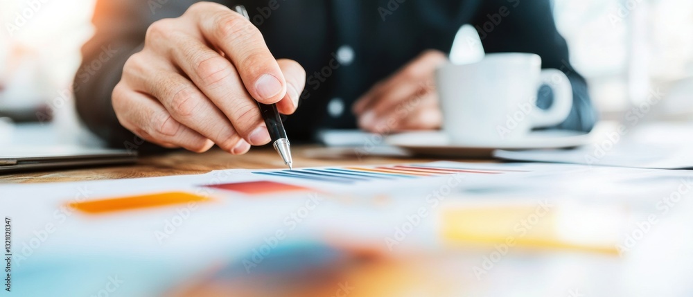 Aufkleber Hybrid Workflow Optimization Minimalist Digital Collaboration Scene with Tactile Message Mapping and Ergonomic Design for Next-Gen Remote Productivity
