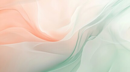 Obraz premium Soft Abstract Background with Subtle Colors and Flowing Fabric