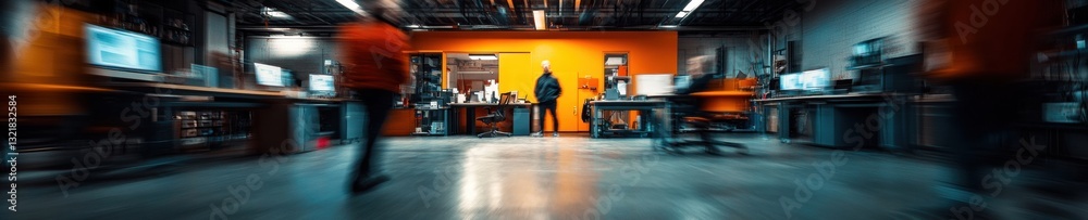 Poster Hybrid Workspace Dynamics Immersive Tech and Collaborative Research Environment - Next-Gen Professional Productivity in Motion