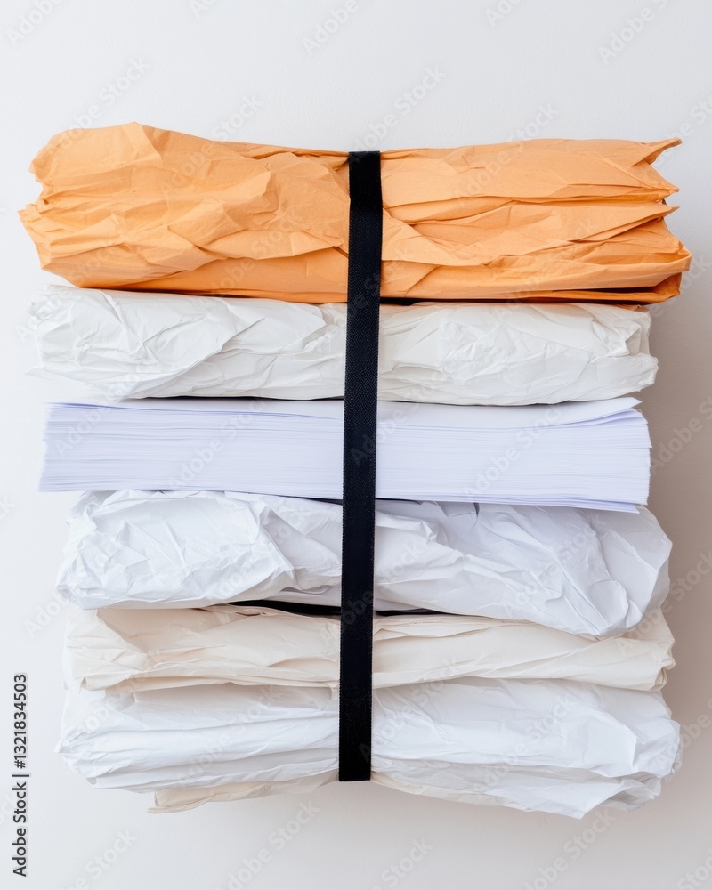 Poster minimalist office organization sustainable paper management solutions with sleek monochrome binding 