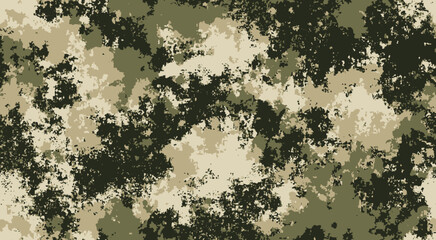 Professional seamless pixel summer camouflage for your production or design. Vector illustration.
Hunting camouflage background. Digital camouflage design
