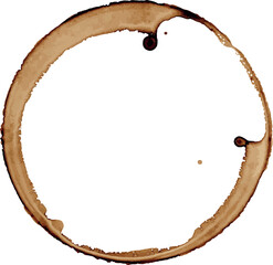 coffee stain