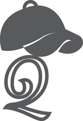 cap logo design. crown q logo design. q logo design. luxury logo design. sports logo design. creative logo design.