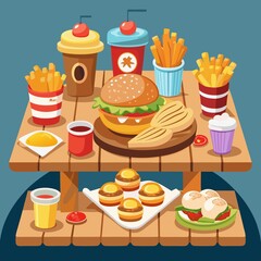 fast food icons