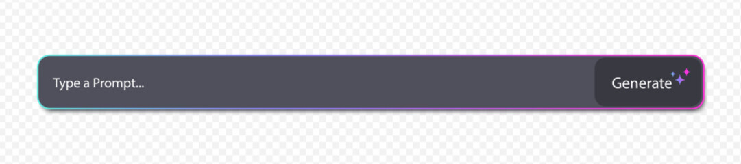 Ai tools. Prompt generate Ai Bar. Generation Ai video, music or image. Artificial intelligence. Neural network for video creation