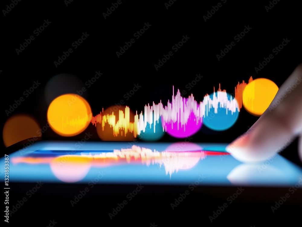 Aufkleber Quantum Visualization Immersive Holographic Data Dynamics for Next-Gen Financial Intelligence - Futuristic Tech Insight and Interactive Digital Analytics