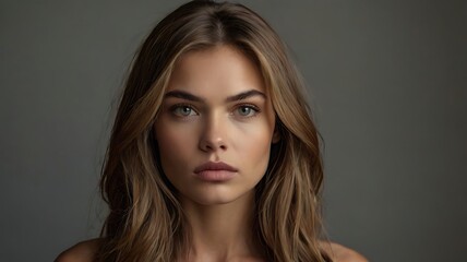 Naklejka premium portrait of a young woman