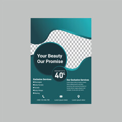 Beauty Salon  Flyer Template