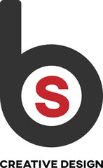 BS logo design. Fashion BS logo design. Beauty Fashion BS, SB logo design. Creative BS logo design. SB logo vectors. Simple, abstract, unique, brand SB, BS logo design