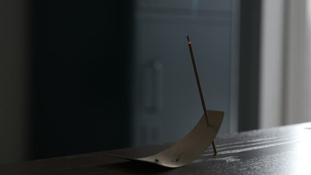 A video of him smoking the Insense Stick