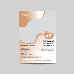 Skin & body Care flyer Template 