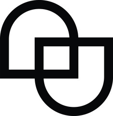 Art silhouette vector style with white background