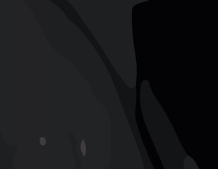 Fototapeta premium Black Dark Abstract Background with a Futuristic Touch. Deep and Dark Abstract Wallpaper with Smooth Textures and Shadows. Minimalist Black Abstract Dark Background with Subtle Gradient and Depth 