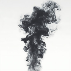 Abstract Black Smoke – Wispy and Ethereal Vapor Effect