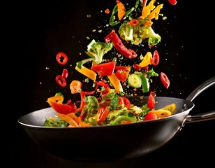 fresh vegetable salad