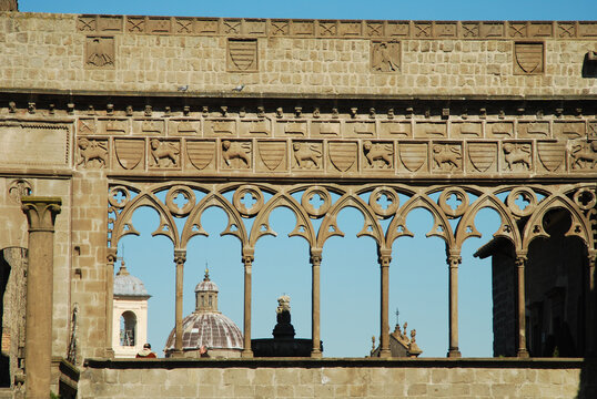 Palazzo Papale, quartiere medioevale, Viterbo
