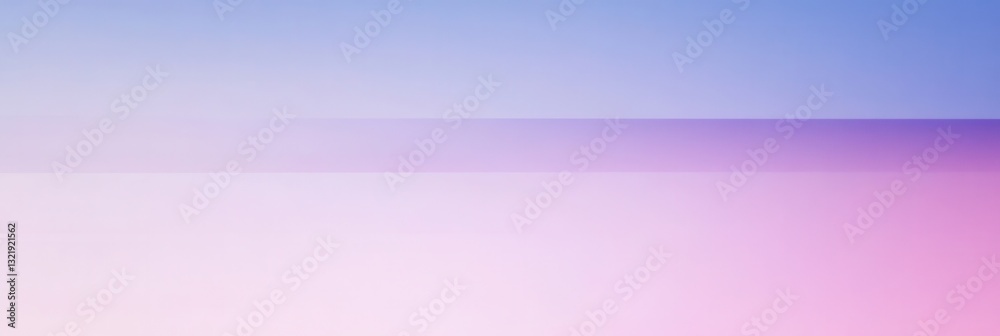 Poster Calm gradient background blending lavender and pale blue with space for serene text placement