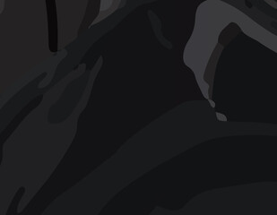 Fototapeta premium Black Dark Abstract Background with a Futuristic Touch. Deep and Dark Abstract Wallpaper with Smooth Textures and Shadows. Minimalist Black Abstract Dark Background with Subtle Gradient and Depth 