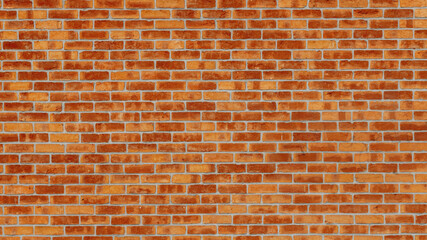 Old red brick wall background. Masonry wall, stonework