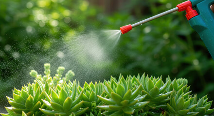 Watering Succulents: Lush Garden Care, Green Thumbs, Healthy Growth & Plant Hydration Tips
