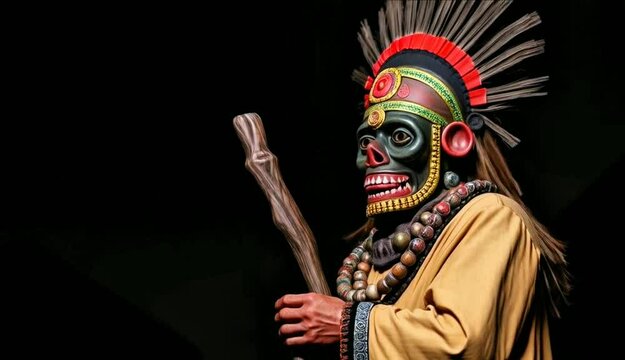 Wayang Orang from Gubugklakah Village, Malang Bromo East Java Indonesia