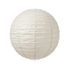 Beige Paper Lantern Hanging Decoration