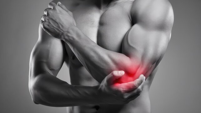 Elbow Pain: A Muscular Man's Ache