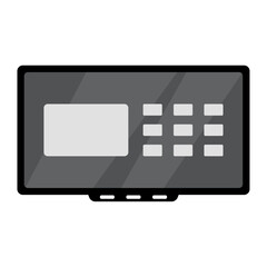 Touchscreen whiteboard icon