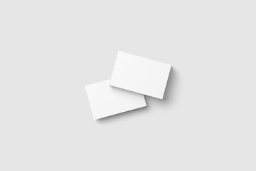 Business Card Mockup 3D Rendering