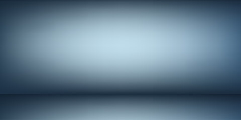 Abstract blur abstract soft blue studio and wall background design simple modern