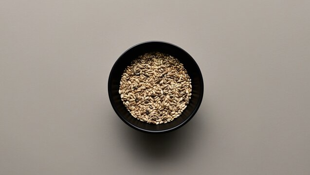 cumin seeds in a bowl ,  AI Generated.