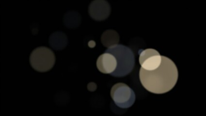 Abstract bokeh lights on black background (1)