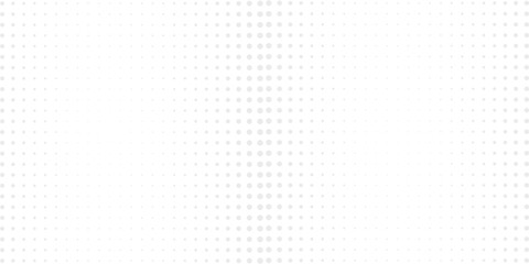 Modern halftone white grey background. Dotted abstract vector illustration on white isolated background. Dots background business abstract simple modern design