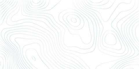 Abstract black and white topographic contours lines of mountains. Topography map art curve drawing. vector illustration. wave Line topography map contour background .background