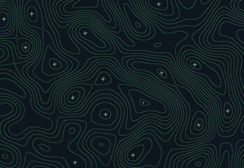 Topographic Contour Background