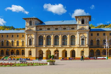 Obraz premium Stary Dom Zdrojowy w Krynicy-Zdroju.