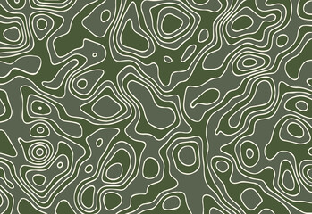 Topographic Contour Background