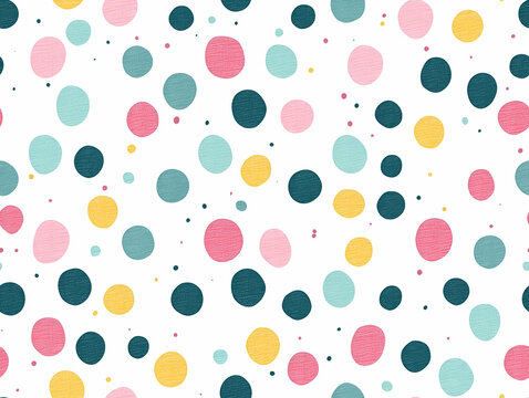 seamless polka dots pattern
