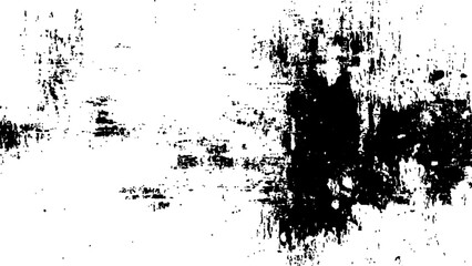 Abstract grunge texture. dynamic black paint strokes on a white background, creating a striking contrast ideal for impactful graphic designs, modern art projects, and creative backgrounds.